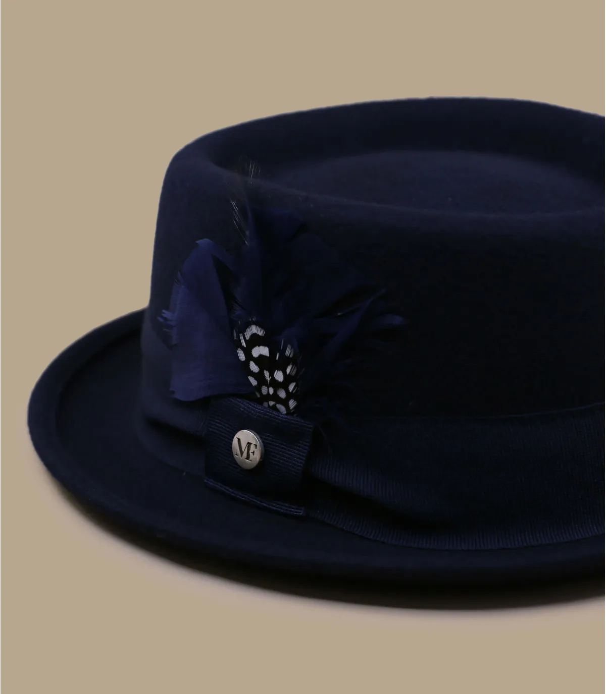cappello pork pie blu navyAmalric navy     