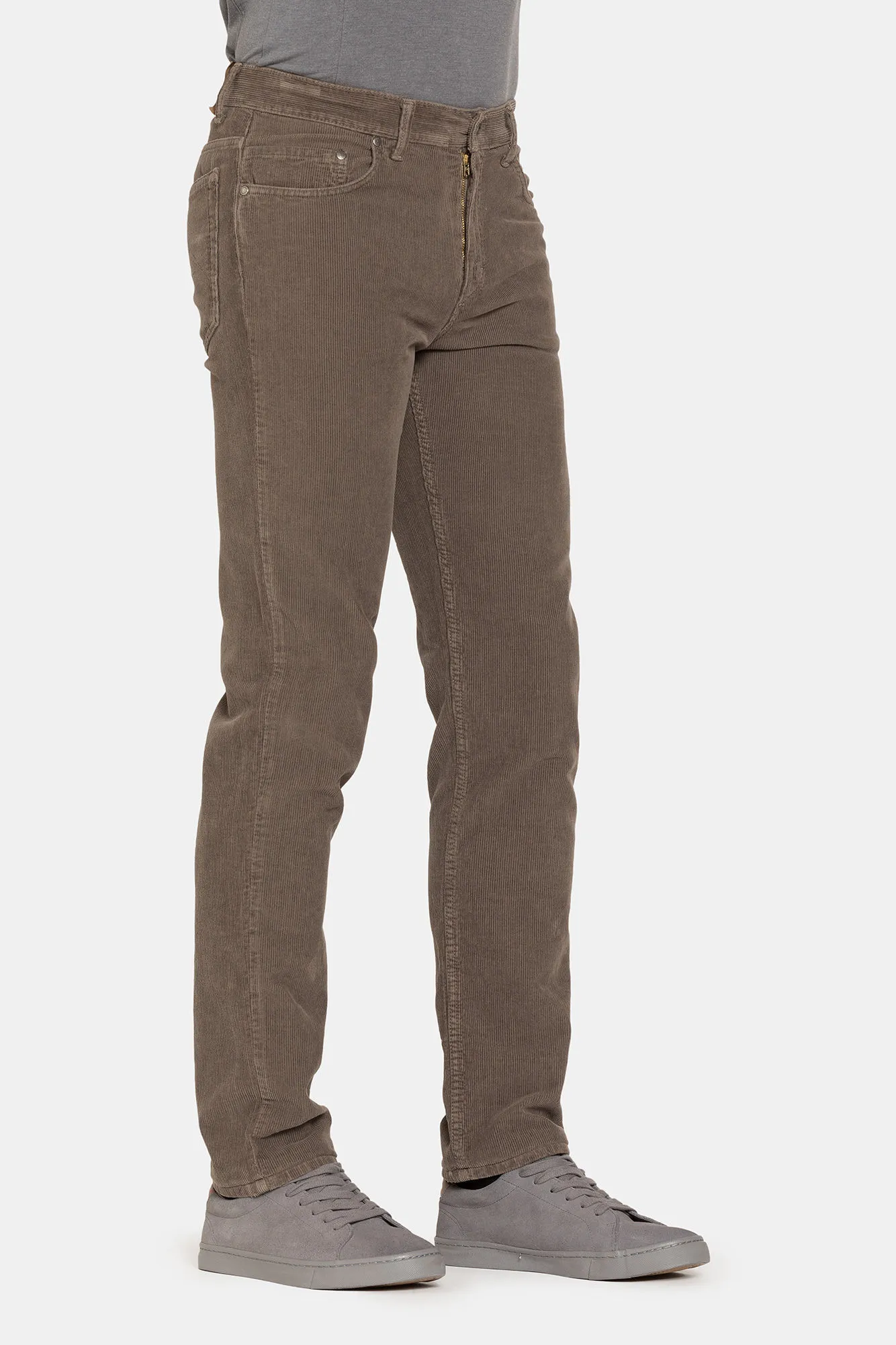Carrera  ---------    ------------Pantalone in velluto 1000 righe 12 oz. mod. 700 regolare - marrone nocciola