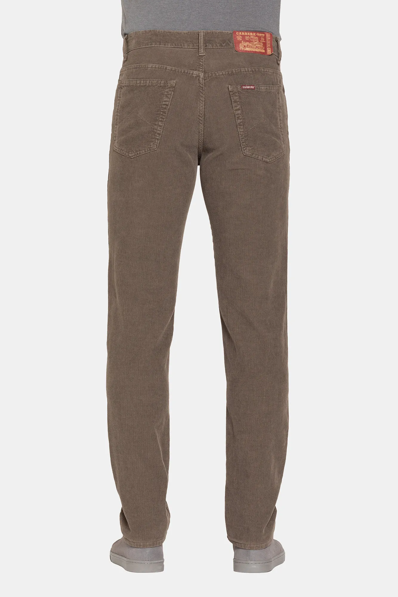 Carrera  ---------    ------------Pantalone in velluto 1000 righe 12 oz. mod. 700 regolare - marrone nocciola