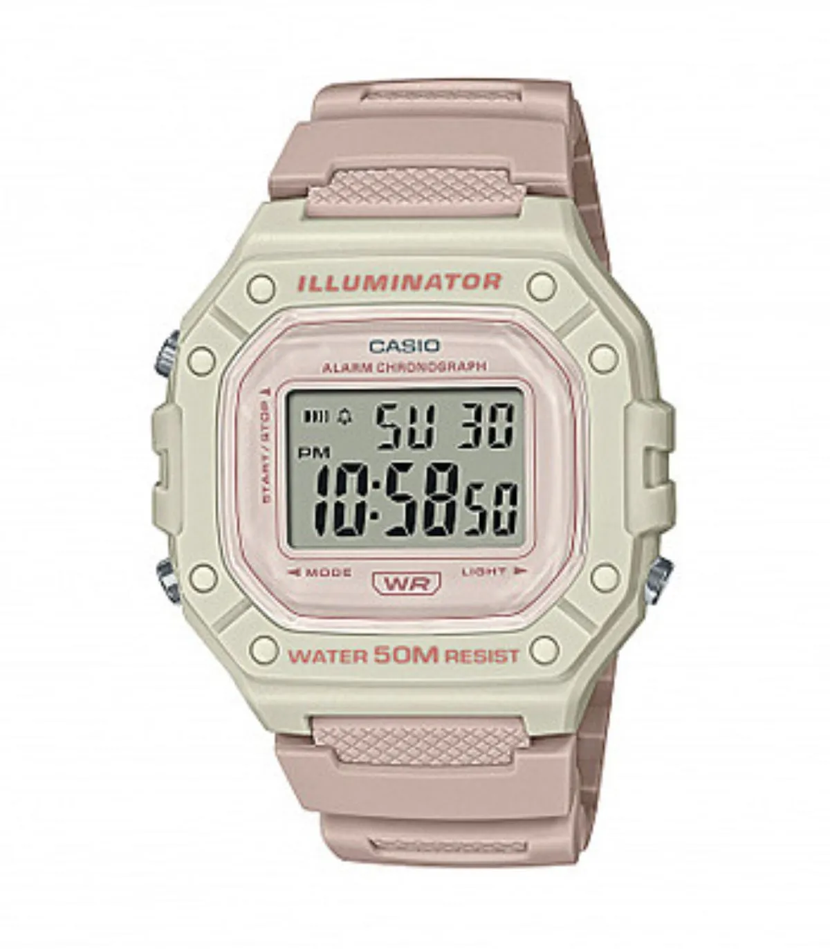 Casio Collection  Orologio Donna Rosa W-218HC-4A2VEF