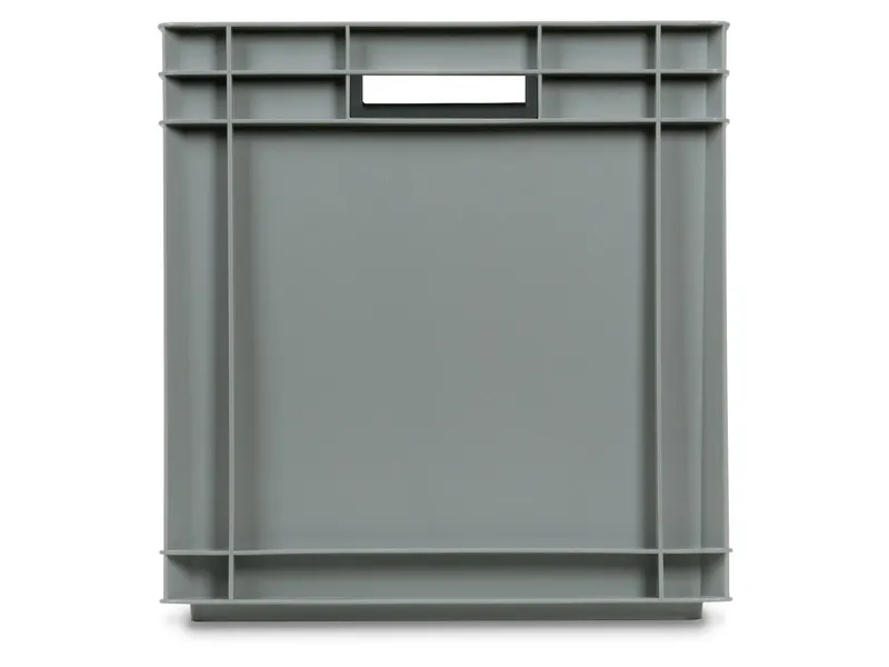 Cassetta in plastica Fami Euro Box 600x400x418mm con maniglie aperte e fondo rinforzato
