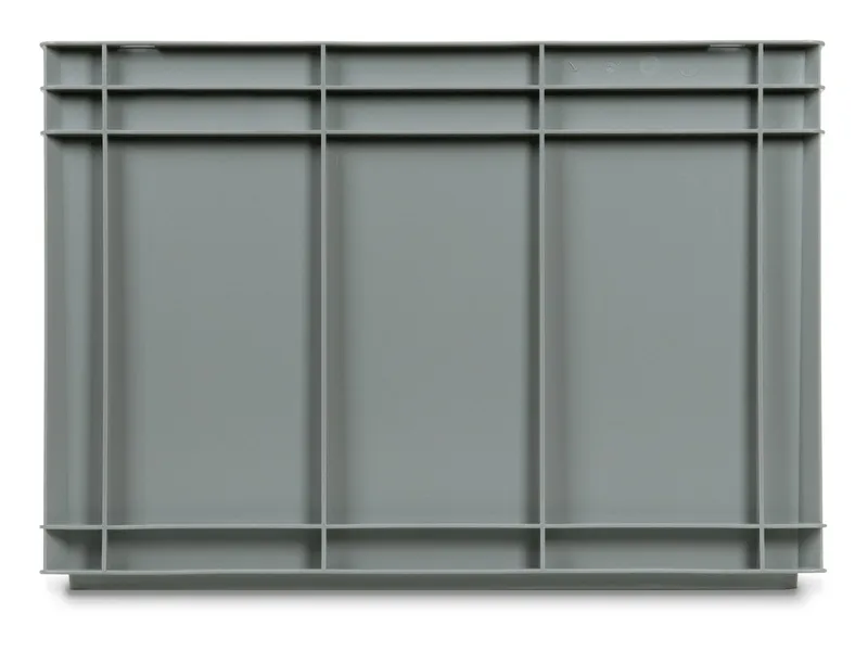 Cassetta in plastica Fami Euro Box 600x400x418mm con maniglie aperte e fondo rinforzato