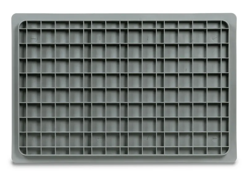 Cassetta in plastica Fami Euro Box 600x400x418mm con maniglie aperte e fondo rinforzato