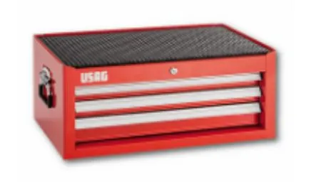 Cassettiera per utensili Usag in Gomma, 3 cassetti 700mm X 345mm, 700x345x292mm