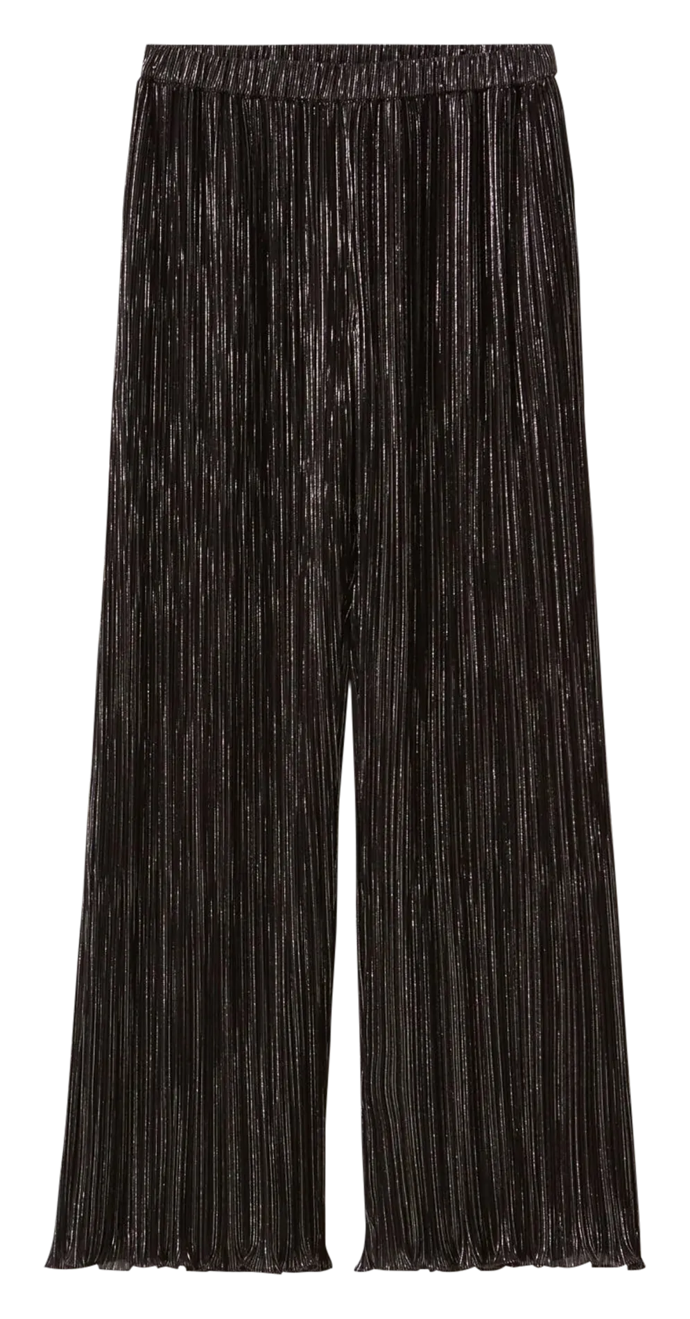  CLAUDIE PIERLOT   Pantaloni larghi plissettati | Nero