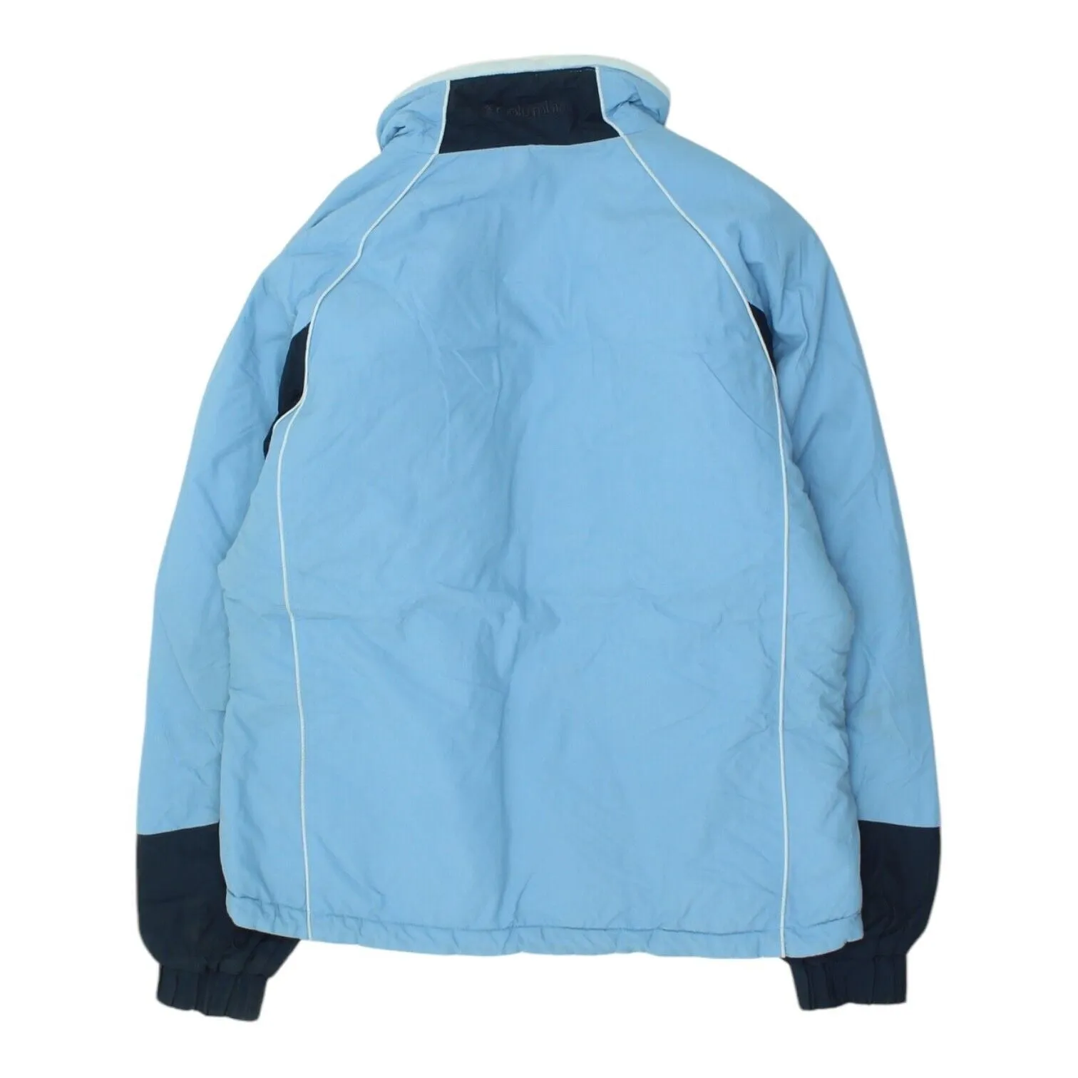 Columbia Mens  Blue Quilted Full Zip Jacket | Vintage Outdoors Designer Top