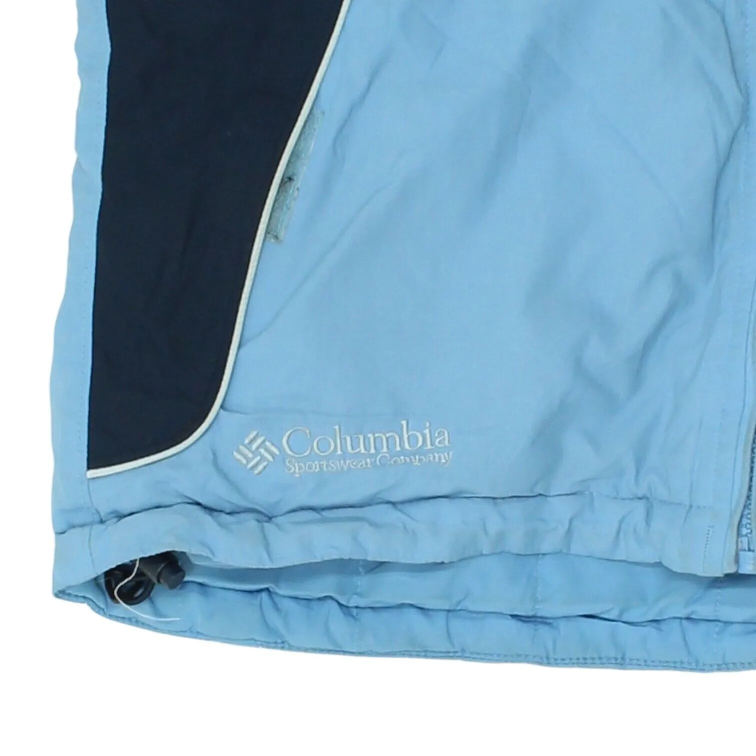 Columbia Mens  Blue Quilted Full Zip Jacket | Vintage Outdoors Designer Top