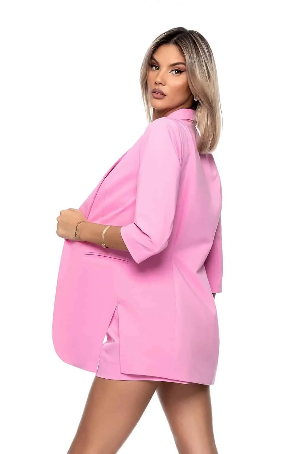 Completo 3 pezzi di colore rosa candy