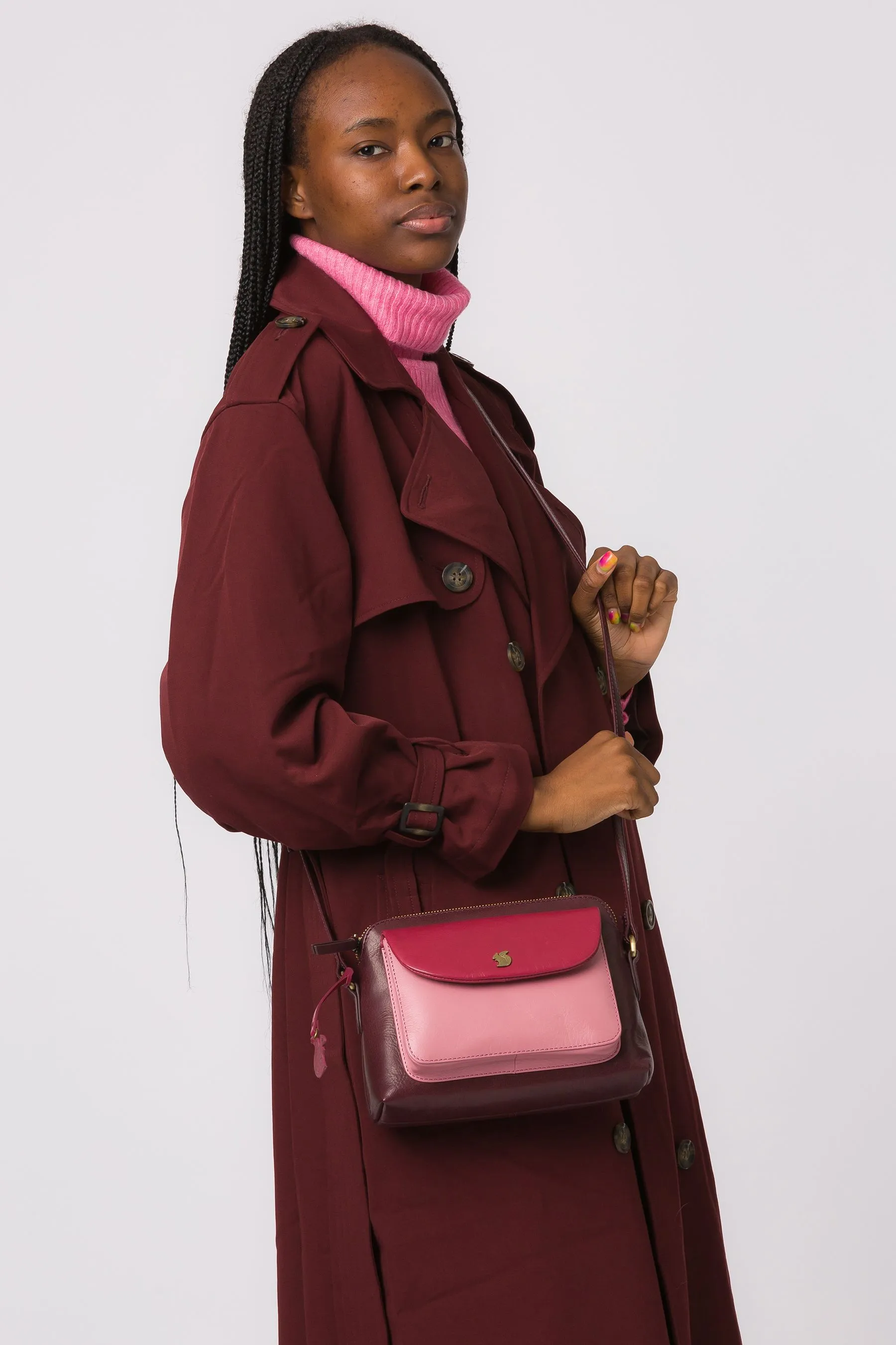 Conkca - Dainty - Borsa a tracolla in pelle