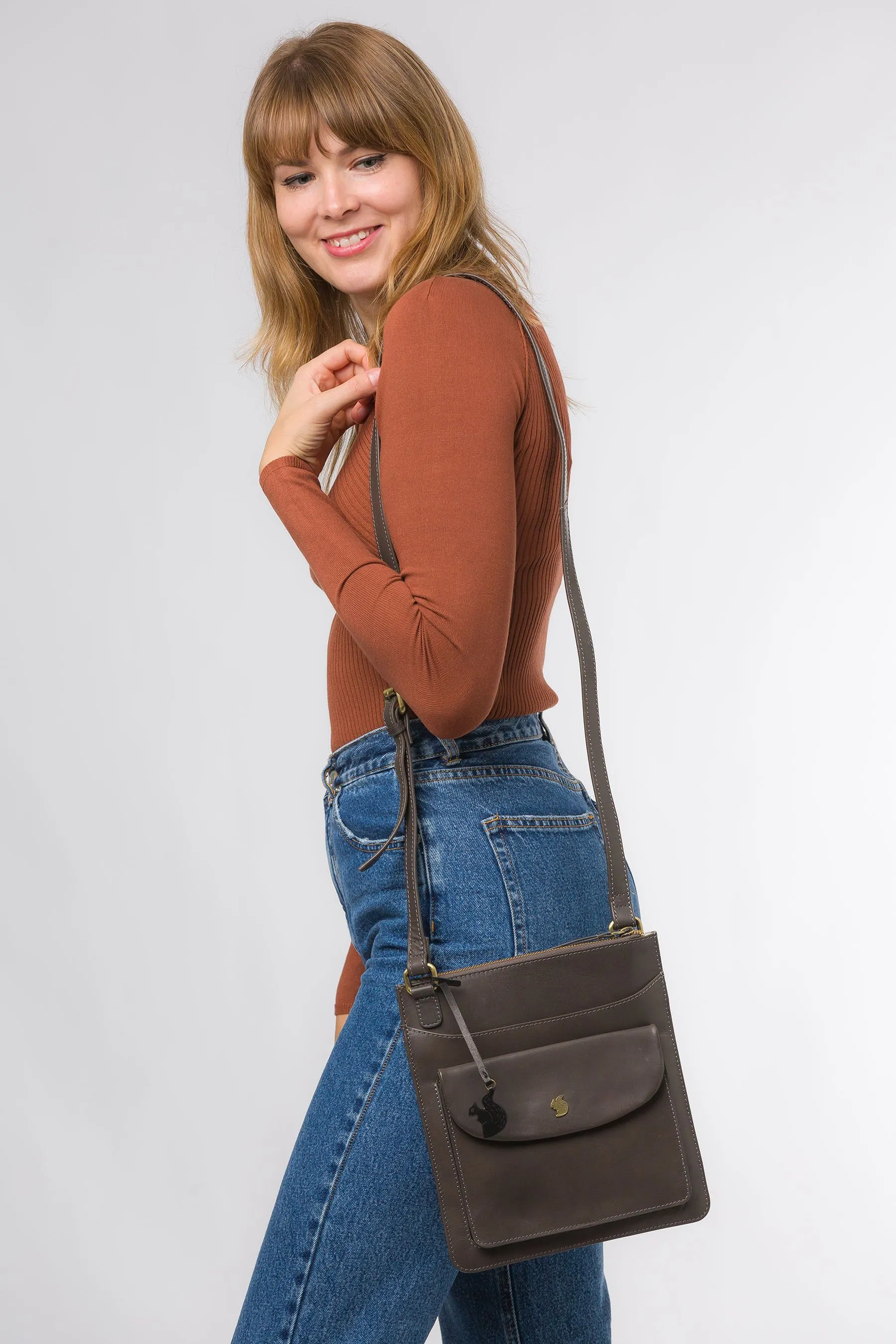 Conkca - Lauryn - Borsa a tracolla in pelle