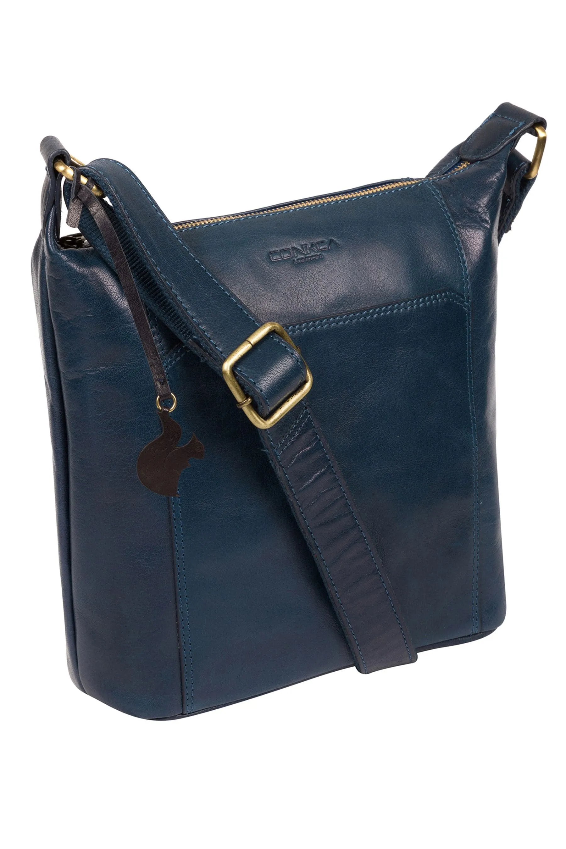 Conkca - Yasmin - Borsa a tracolla in pelle