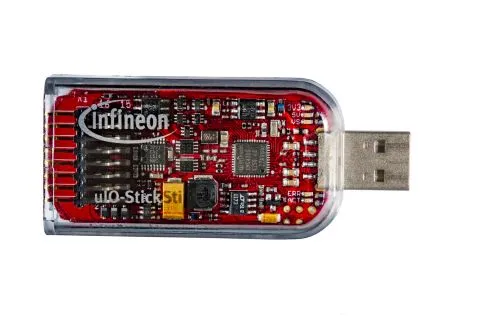 Connettore d'interfaccia UIO STICK Infineon, CPU ARM Cortex M4