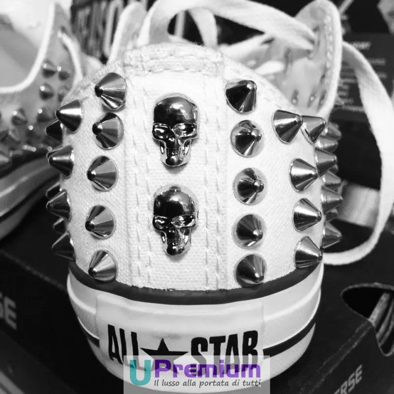 Converse All Star Death Edition Borchie Argento Vintage