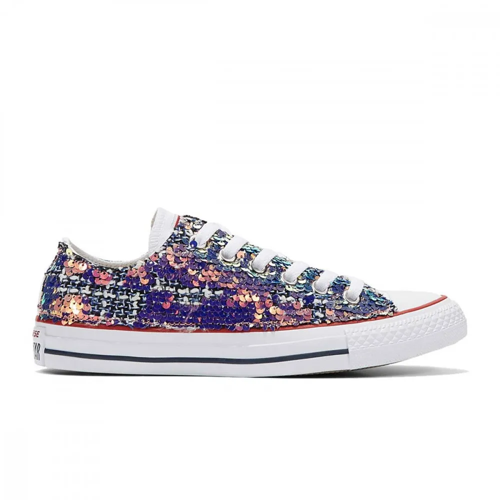 CONVERSE CHUCK TAYLOR ALL STAR OX SEQUINS DONNA