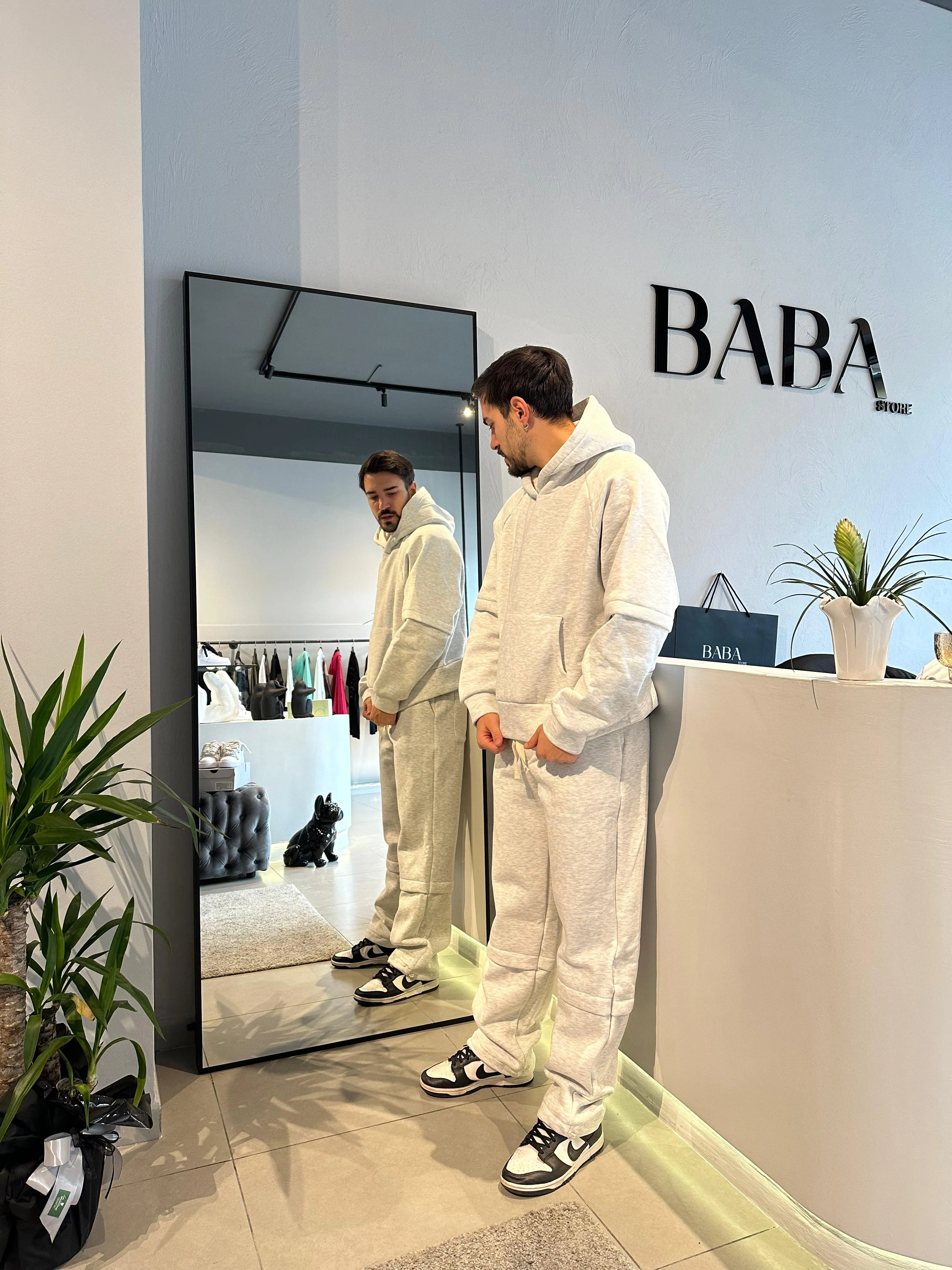 COORDINATO BABA GRIGIO
