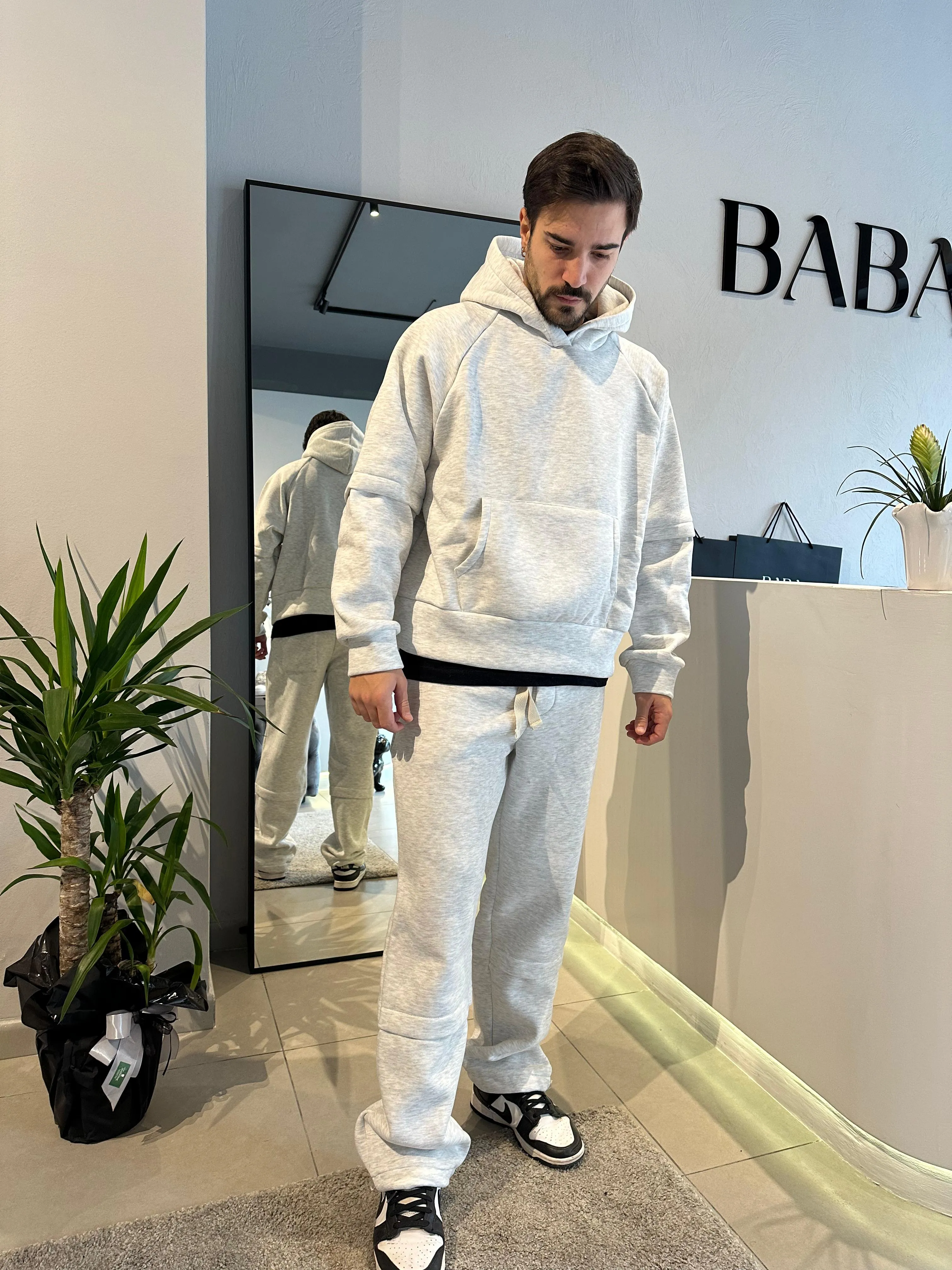 COORDINATO BABA GRIGIO