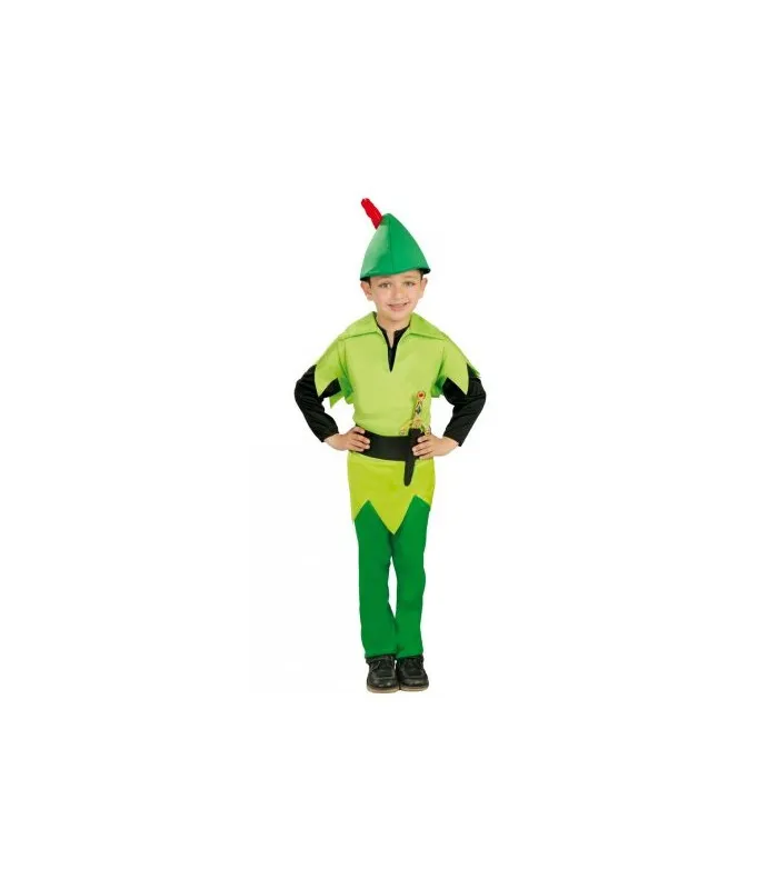 COSTUME PETER PAN 5-6 ANNI