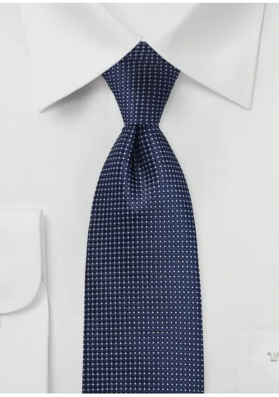 Cravatta XXL blu scuro