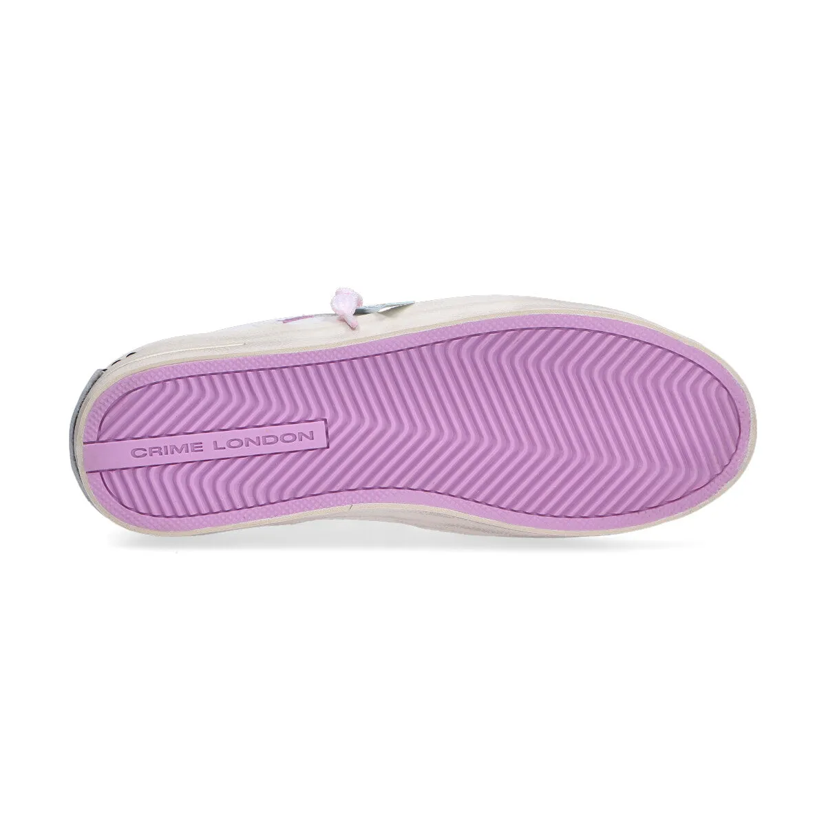 Crime London SK8 Deluxe Sugar plum bianca