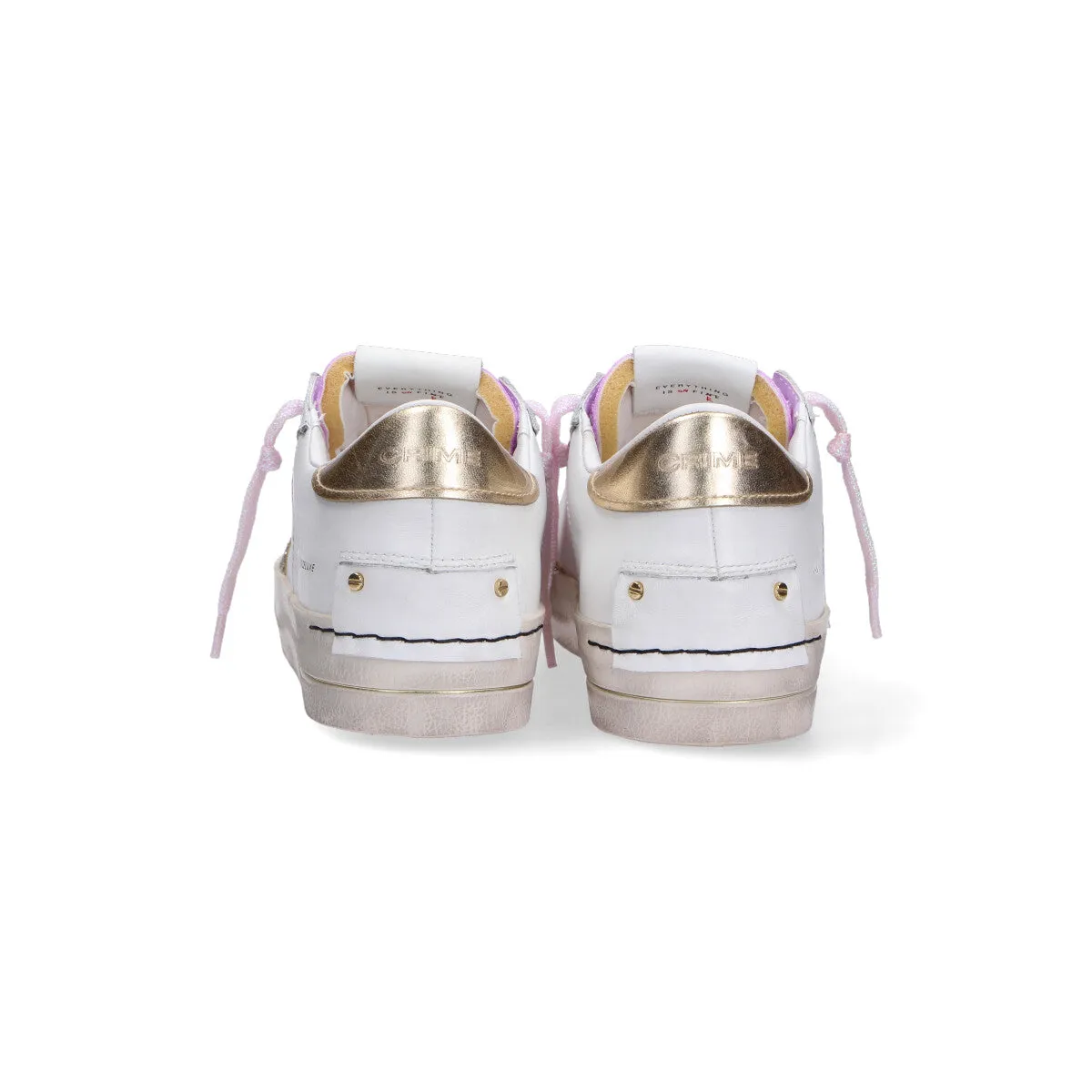 Crime London SK8 Deluxe Sugar plum bianca