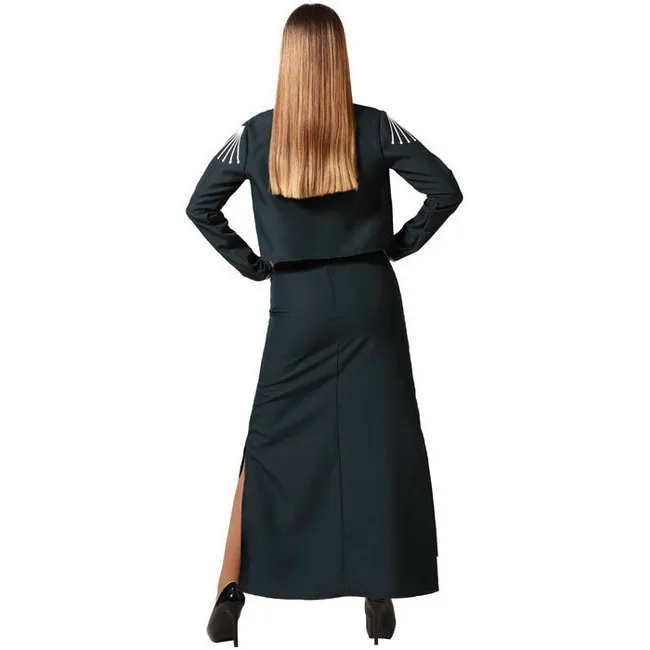 Elegante costume da mariachi nero per donna