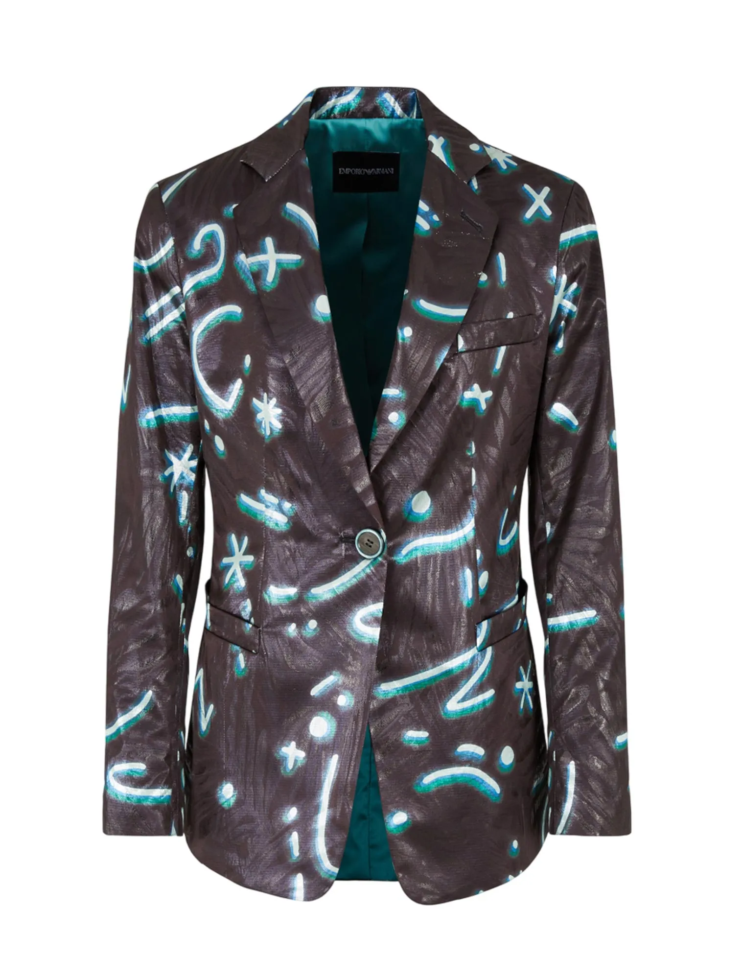Emporio Armani  Blazer con stampa