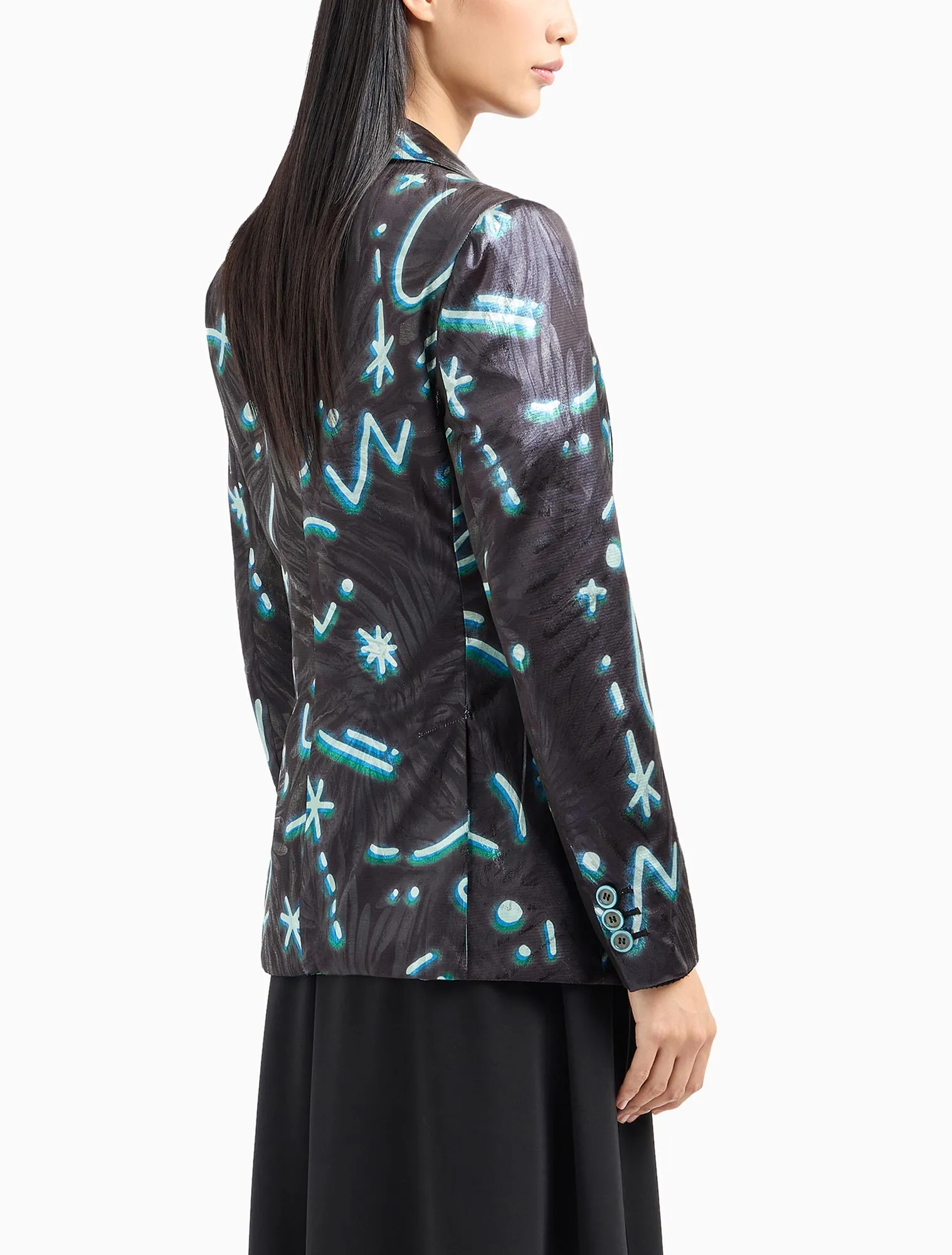 Emporio Armani  Blazer con stampa