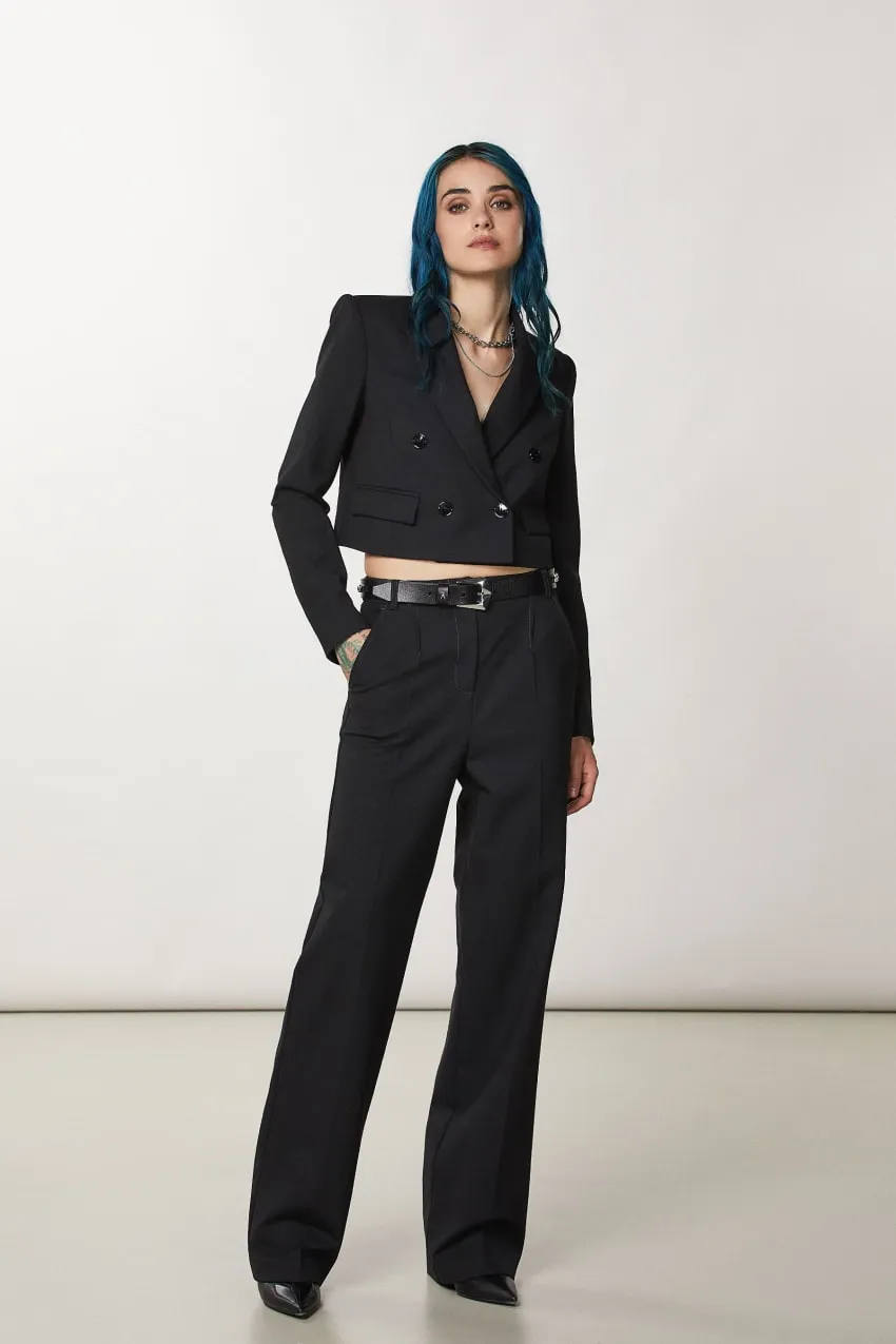 Essential Cropped-Jacke