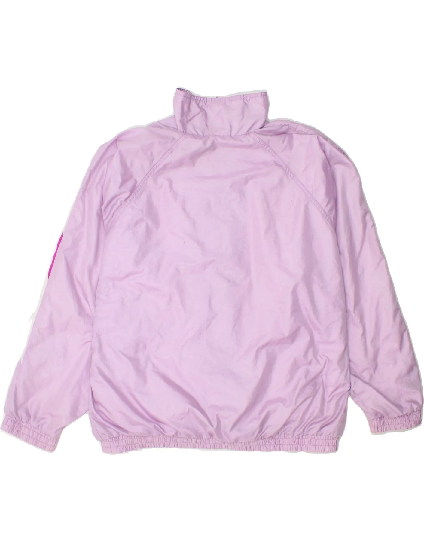 ETIREL Mens Tracksuit Top Jacket Medium Pink Colourblock Nylon