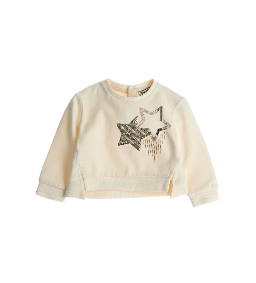 --Felpa con stelle-
