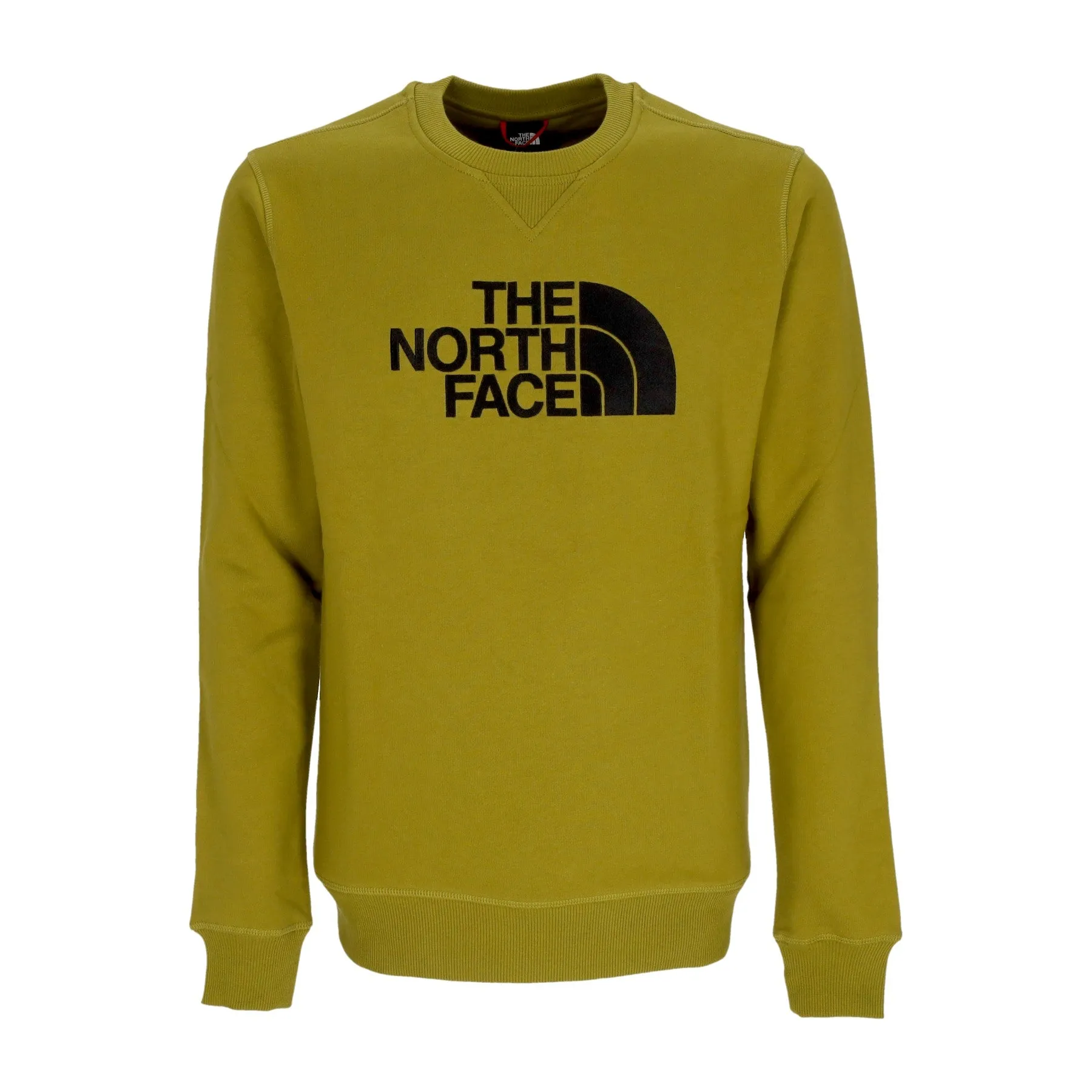 Felpa Girocollo Uomo Drew Peak Crewneck Sulphur Moss