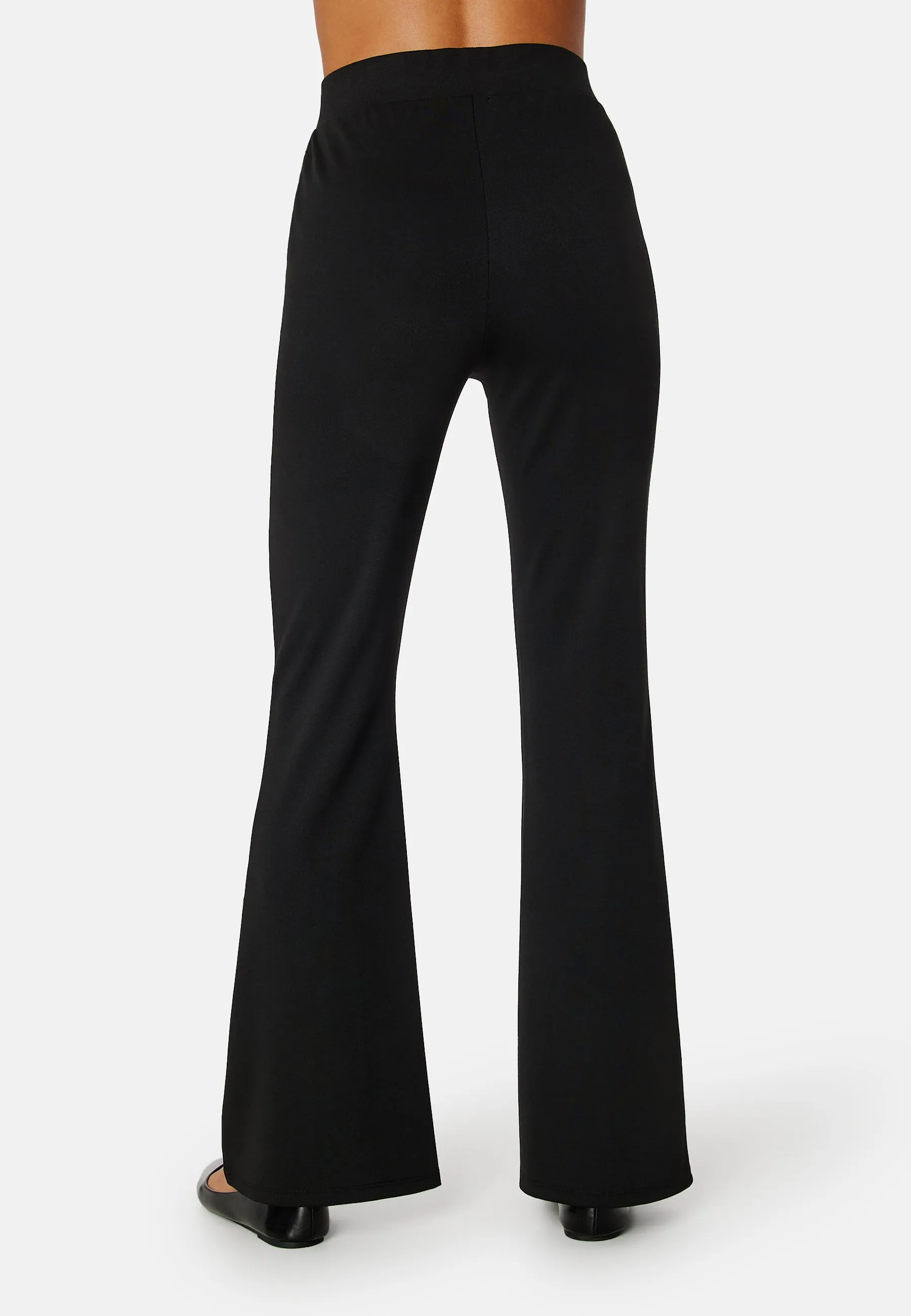FLARED BELTED TROUSERS - Pantaloni