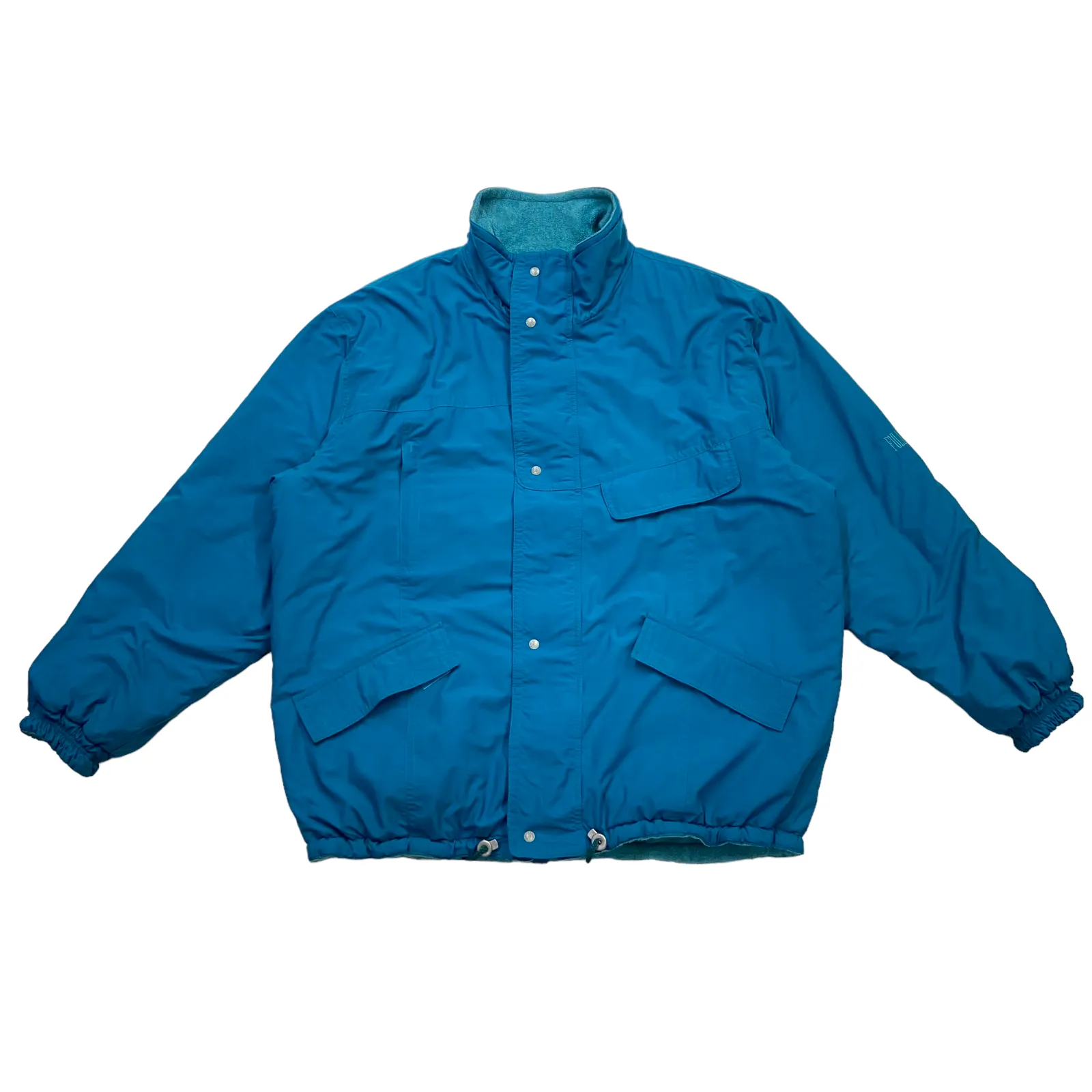 Full Force Adventure Wear Reversible Jacket | Vintage Hiking Outdoors Green VTG