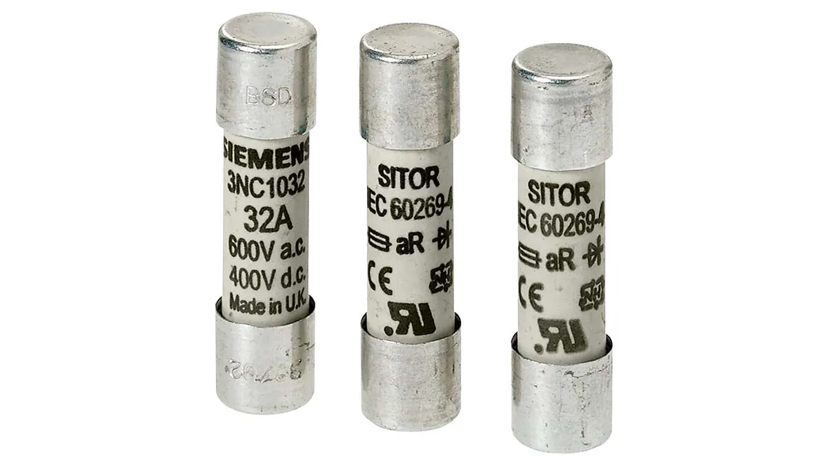 Fusibile a cartuccia Siemens, 80A, Ø 22 x 58mm, FF