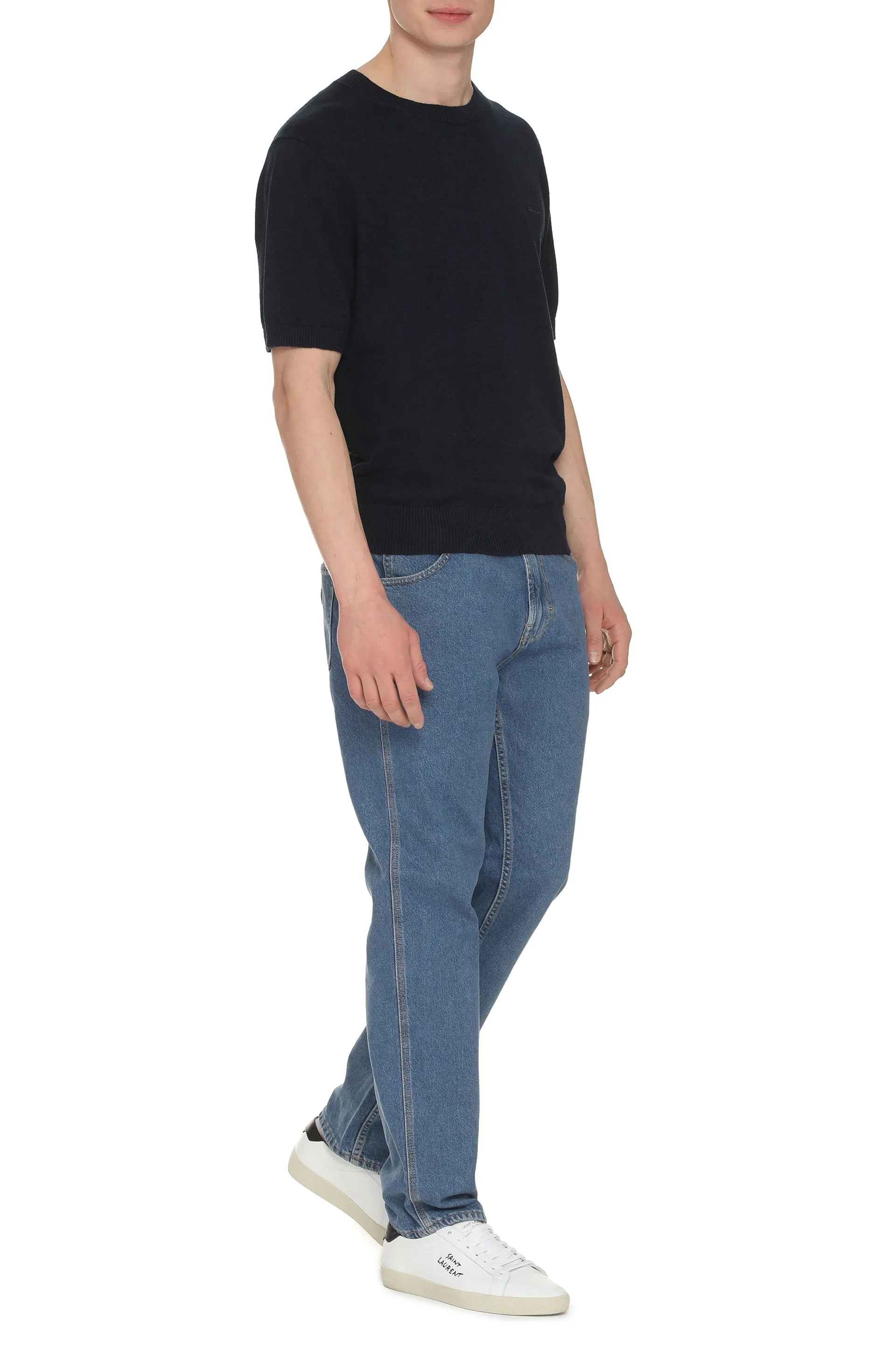 GANT Maglione girocollo in misto cotone
