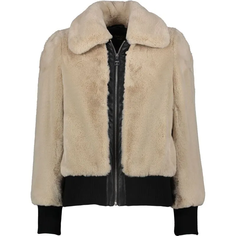 Giacca in eco pelliccia