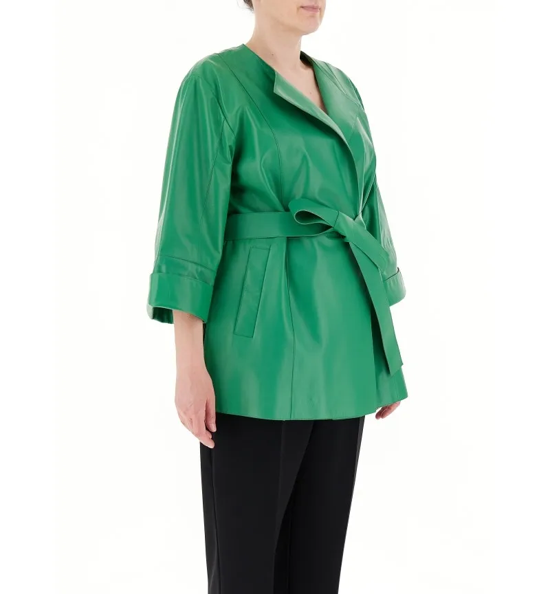 Giacca in pelle