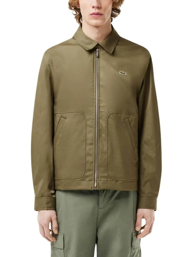 Giacca Lacoste BH7198 Verde Per Uomo