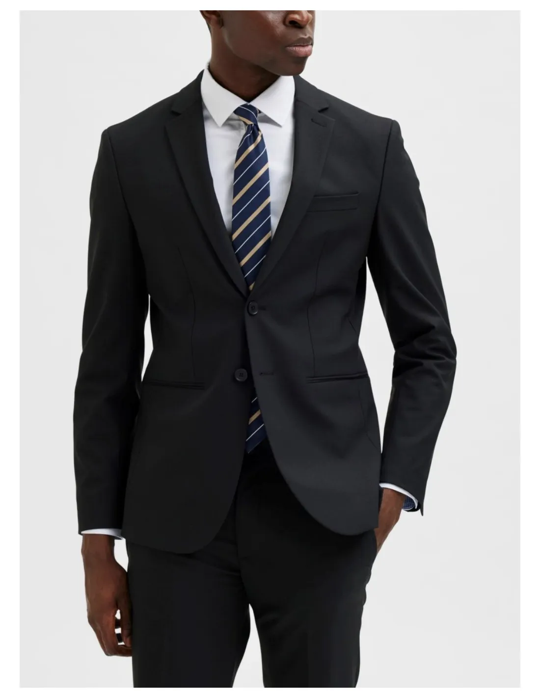 Giacca Uomo Josh Black Selected