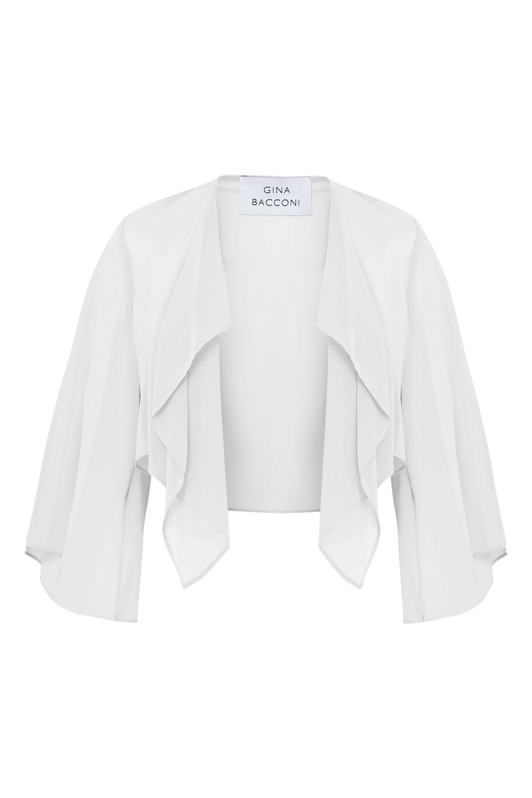 Gina Bacconi Bianco - Vivian - Copricostume in chiffon    