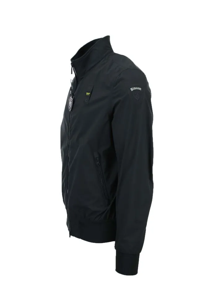 Giubbino bomber in neoprene leggero