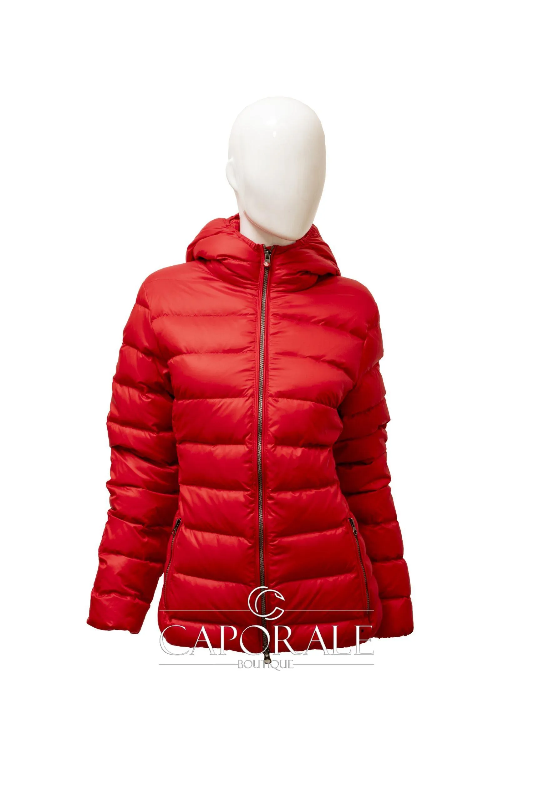 Giubbino donna Canadiens CY0193 rosso