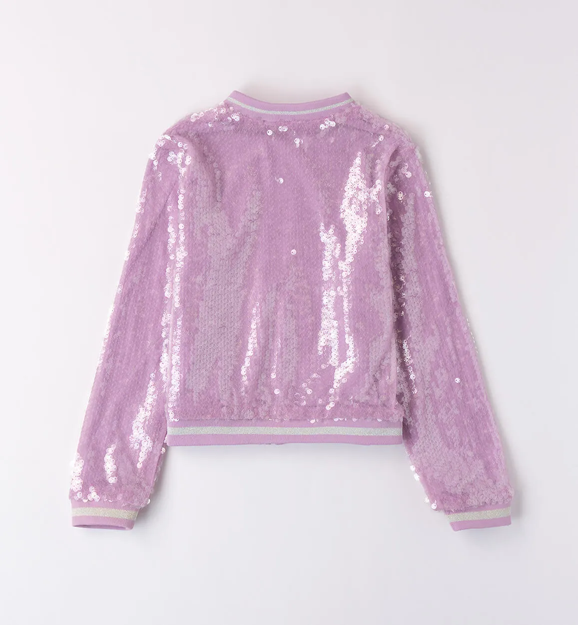 Giubbino per ragazza con paillettes