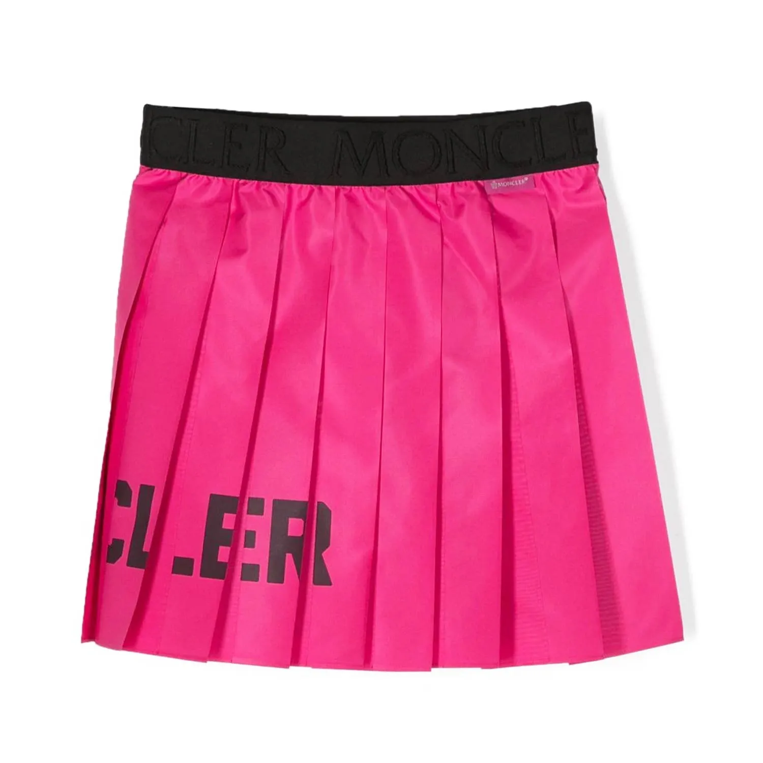 Gonna Plissettata Moncler Fucsia Bambina
