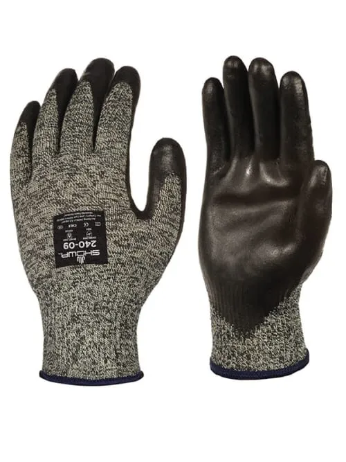 Guanti Showa SHO240, Tg. 8, in Kevlar, col. Grigio