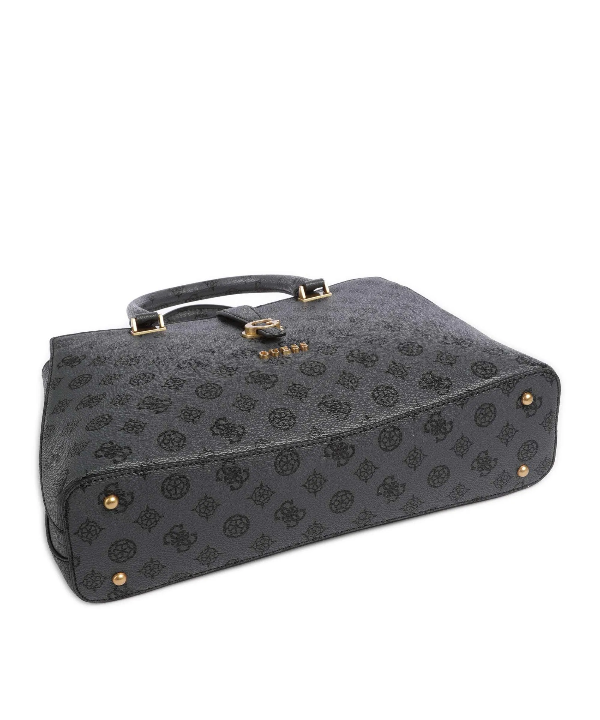  Guess Kuba Borsa a mano pelle sintetica grigio scuro  
