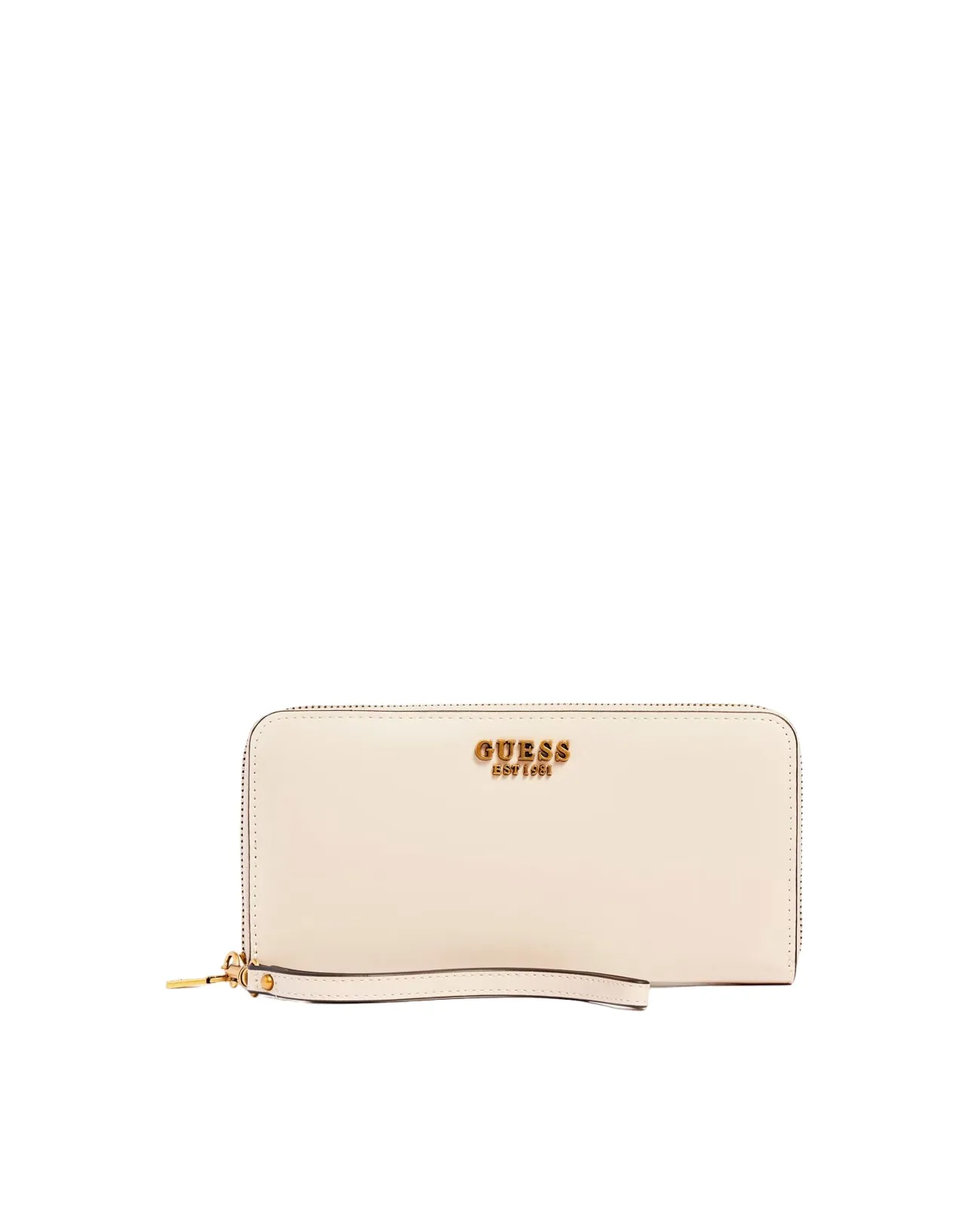 Guess - Portafoglio donna in poliuretano zip around Large Laurel Slg
