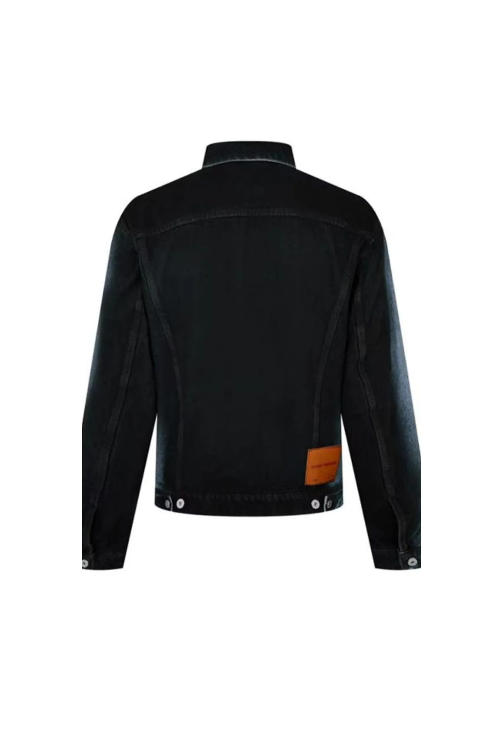 Heron Preston Giacca in Denim con effetto sfumato