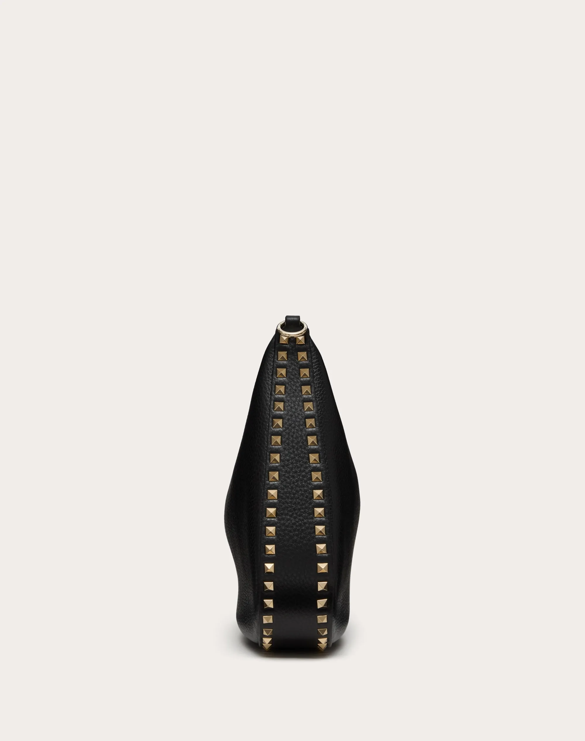 HOBO VALENTINO GARAVANI ROCKSTUD IN VITELLO GRANATO