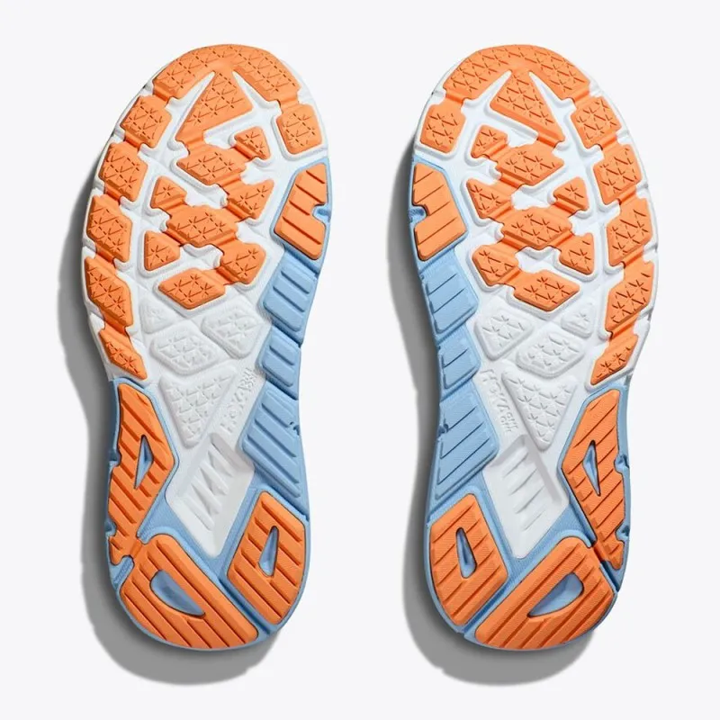 Hoka Arahi 6 Blu Arancio Rosa - Scarpe Running Donna